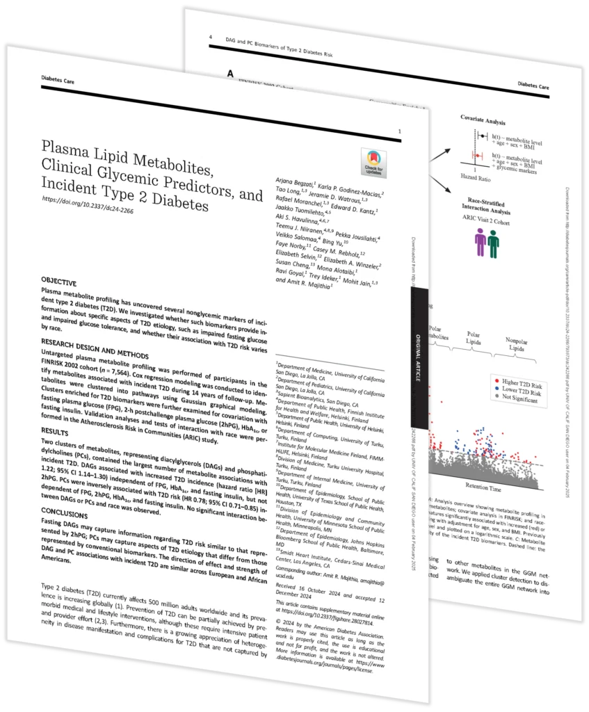 diabetes biomarkers type 2 diabetes